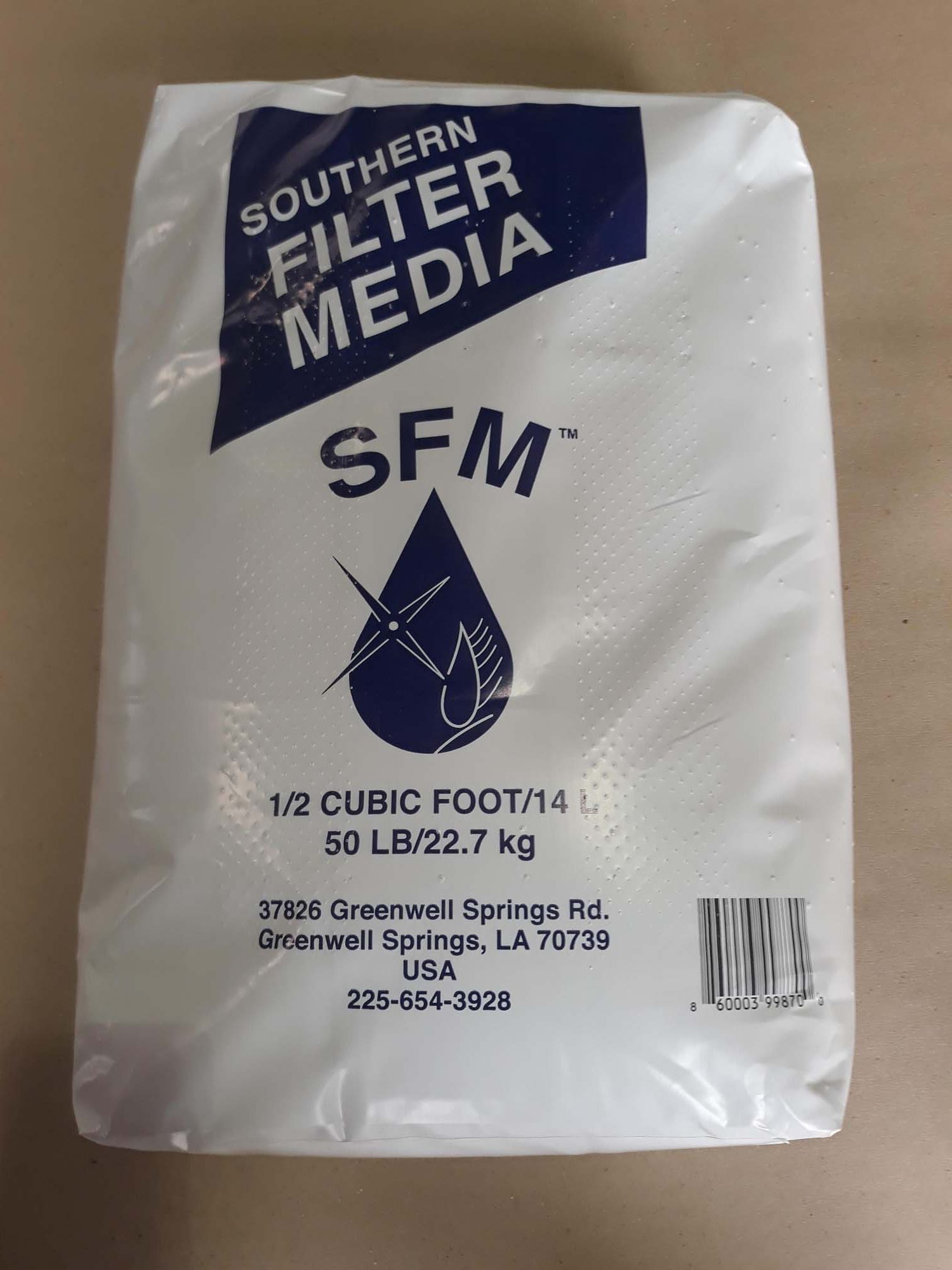 Southern Filter Media Swimming Pool Filter Media White Label Available